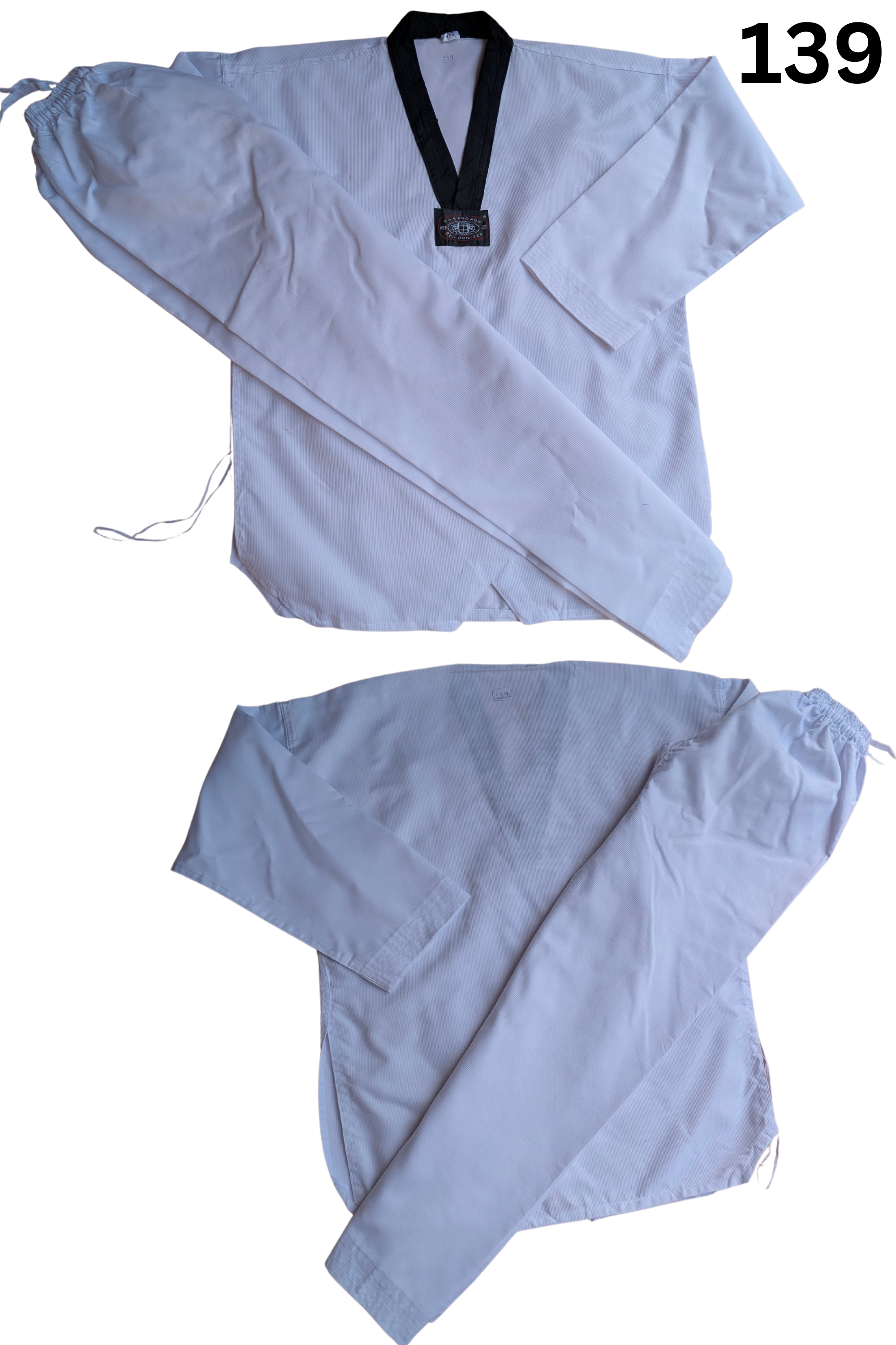 Taekwondo taekwondo uniform (180 sized /white color )