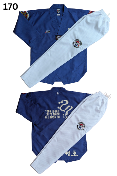 Taekwondo moojeoq uniform (170 sized /blue color )