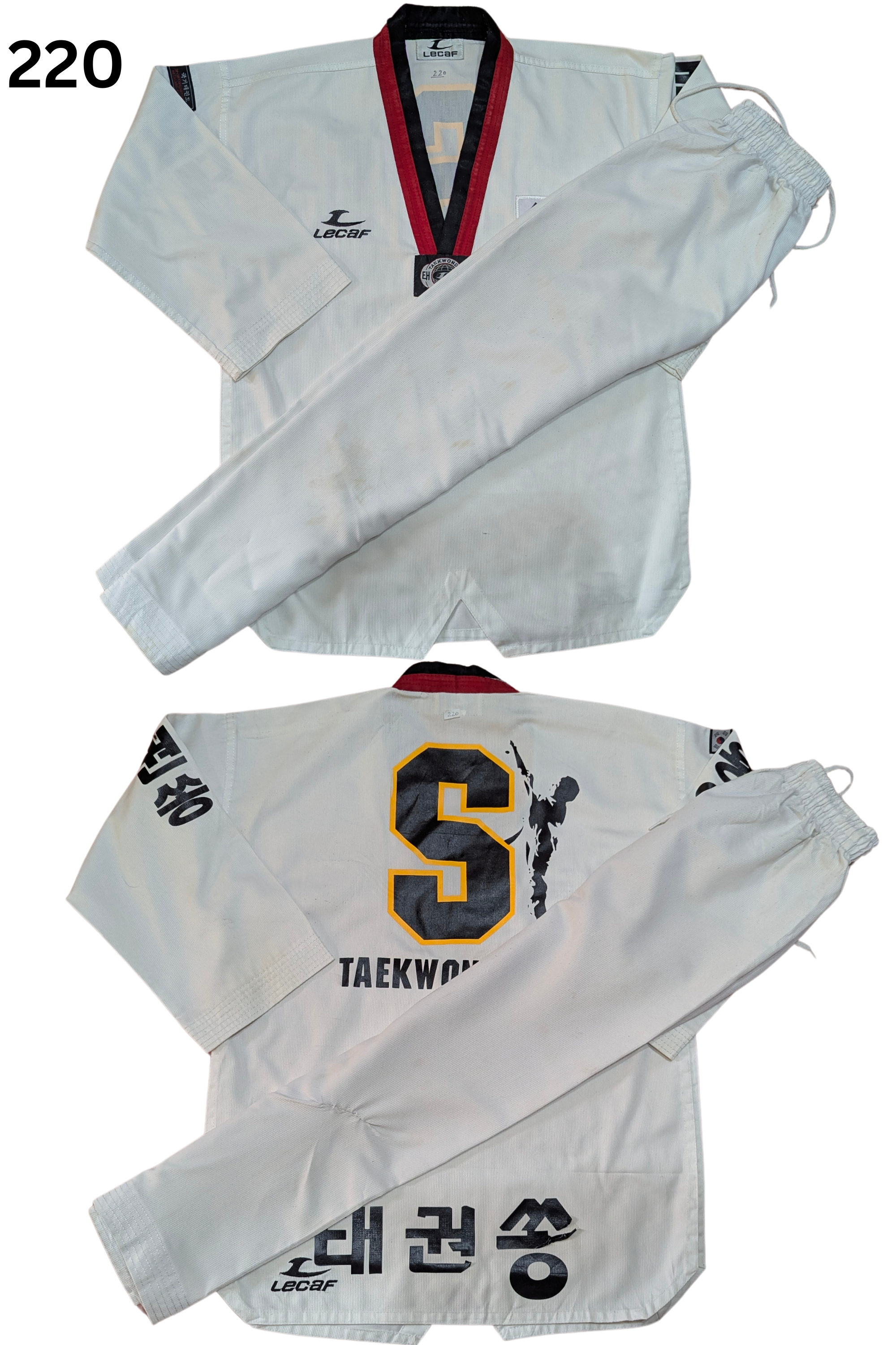 lecafe Taekwondo Uniform - 160/d