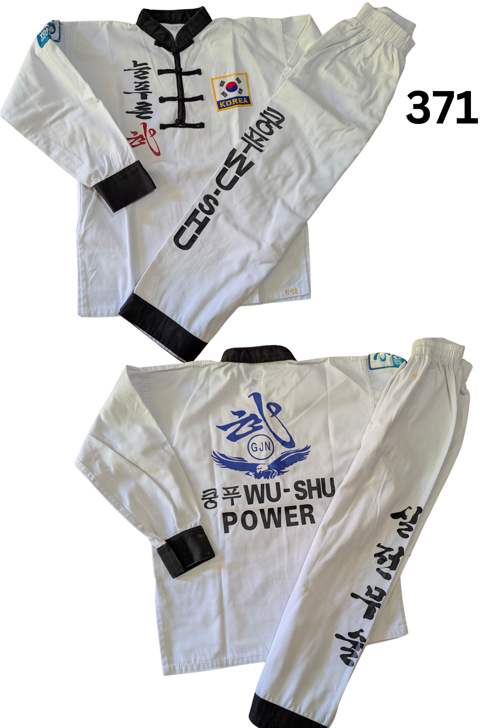 Taekwondo young in university uniform (130 sized /white color )