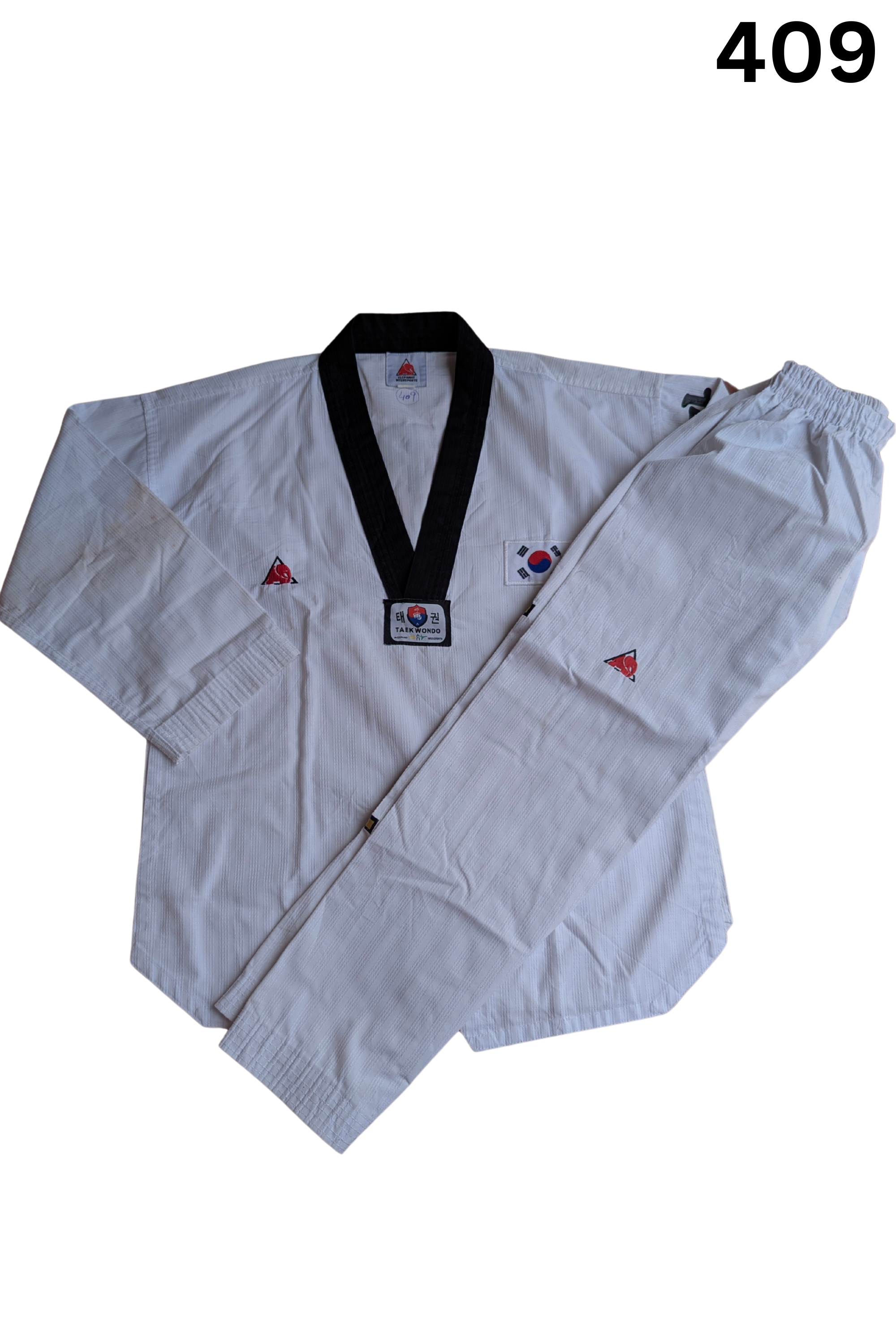 Taekwondo elephent uniform (180 sized /white color )