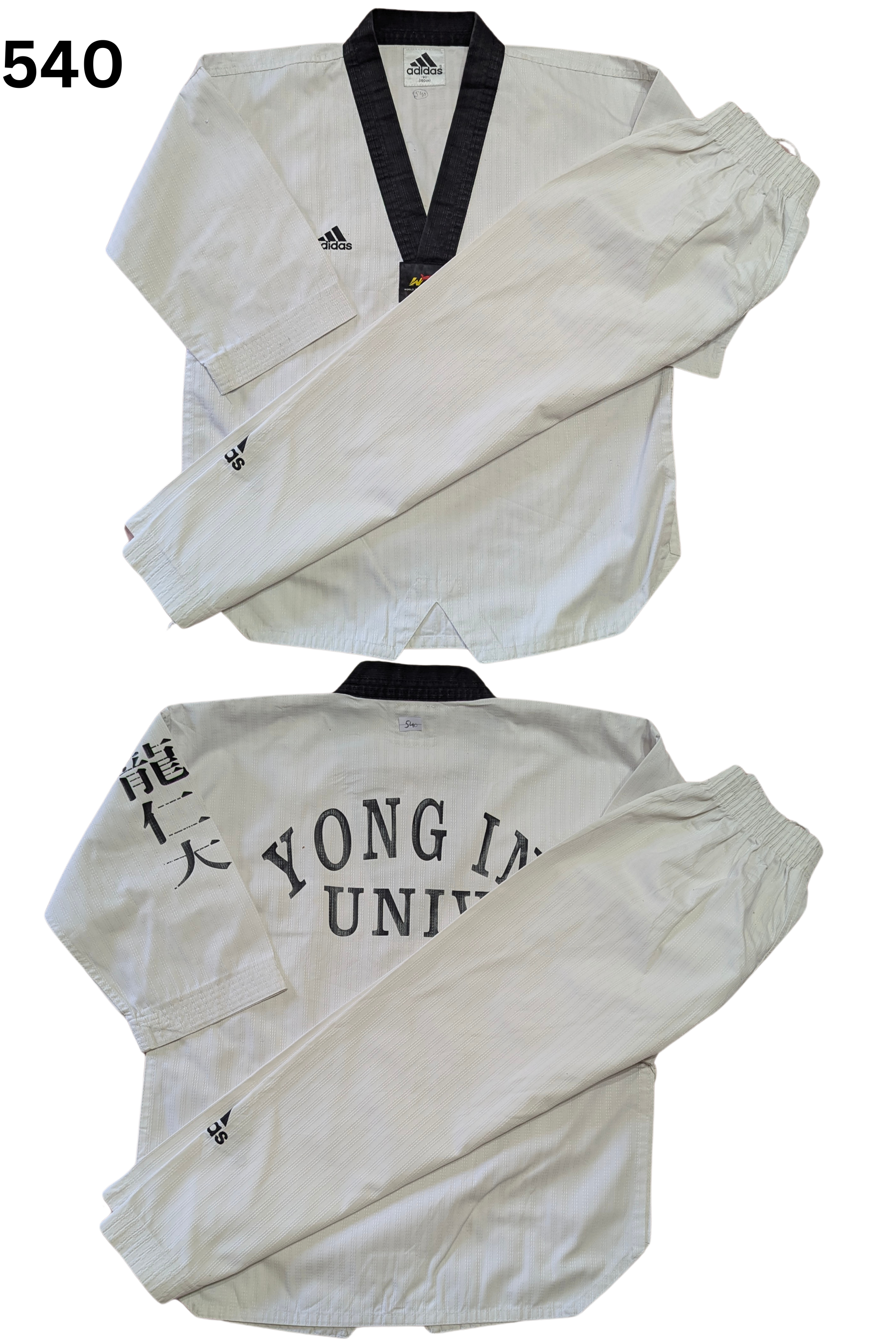 Taekwondo addidas uniform (160 sized /white color )