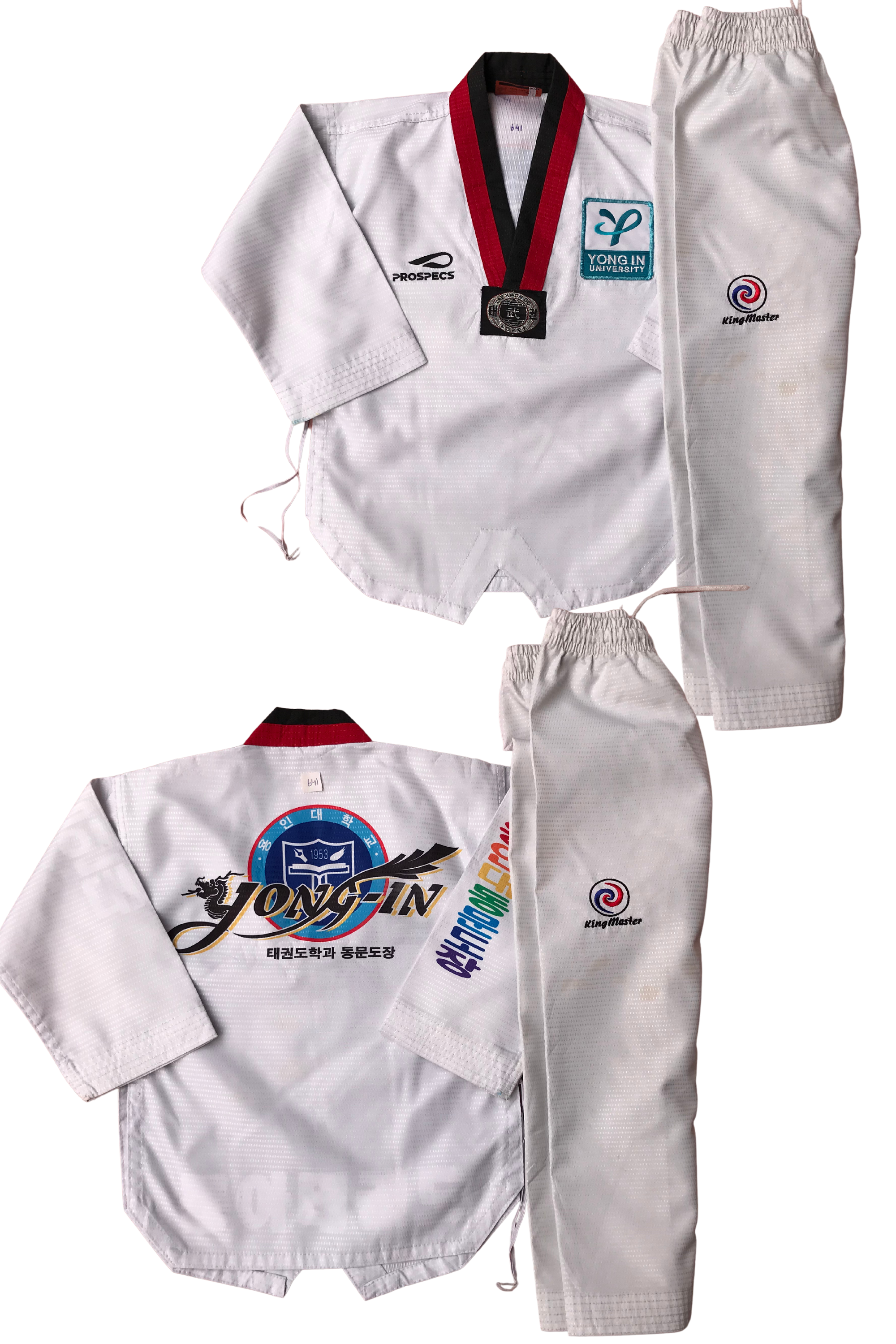 Taekwondo pro specs uniform (100 sized /white color )