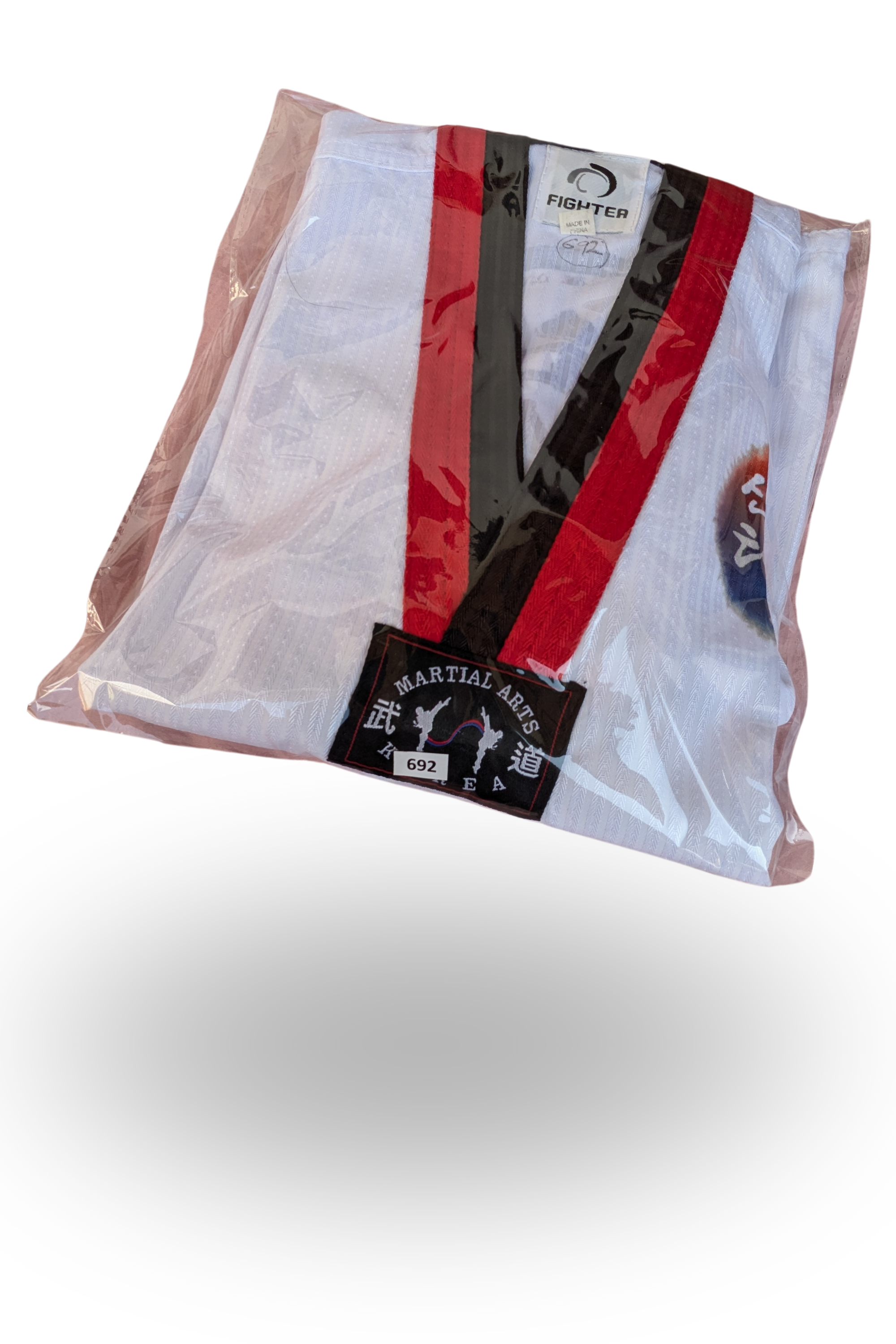 Taekwondo fighter uniform (120 sized /white color )