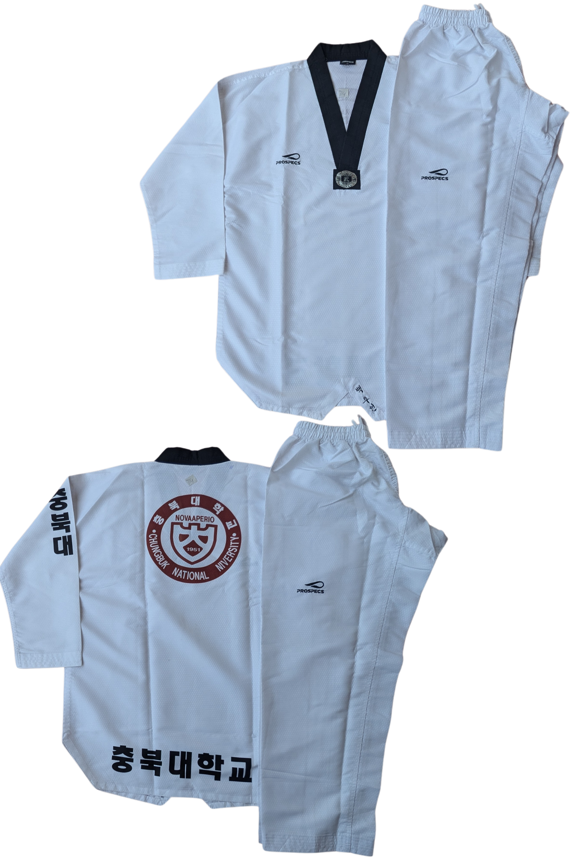Taekwondo pro specs uniform (180 sized /white color )