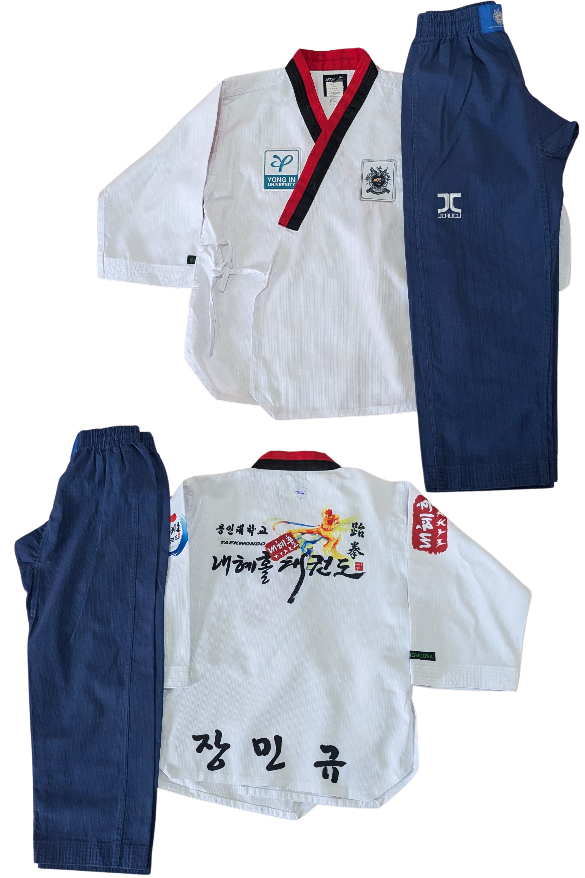 Taekwondo wtf uniform (140 sized /white color )