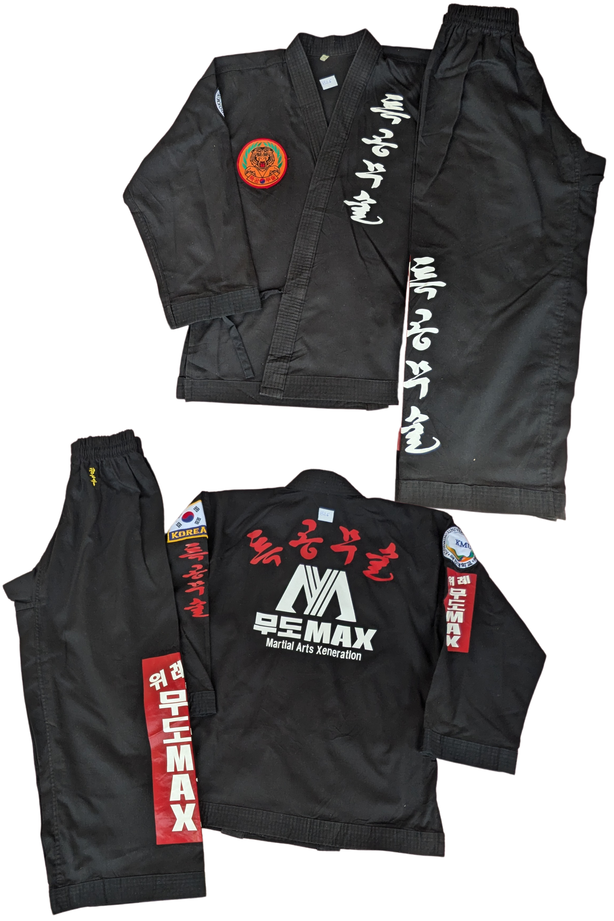 Taekwondo hapkido uniform (150 sized /black color )