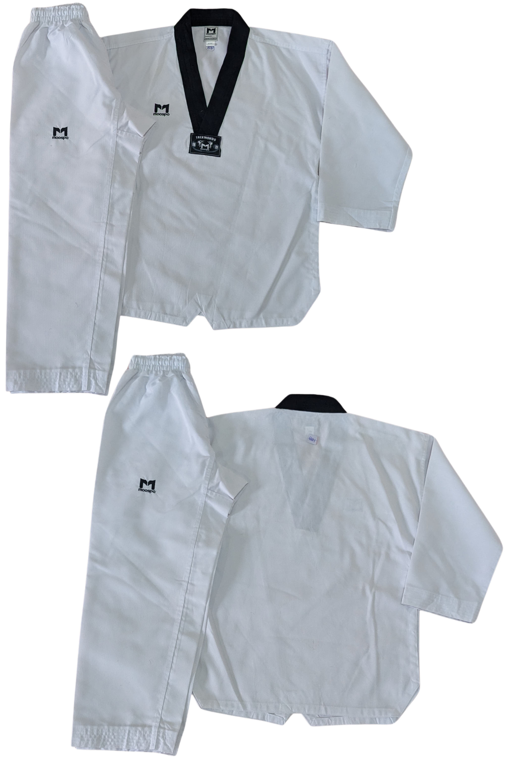 Taekwondo moospo uniform (150 sized /white color )