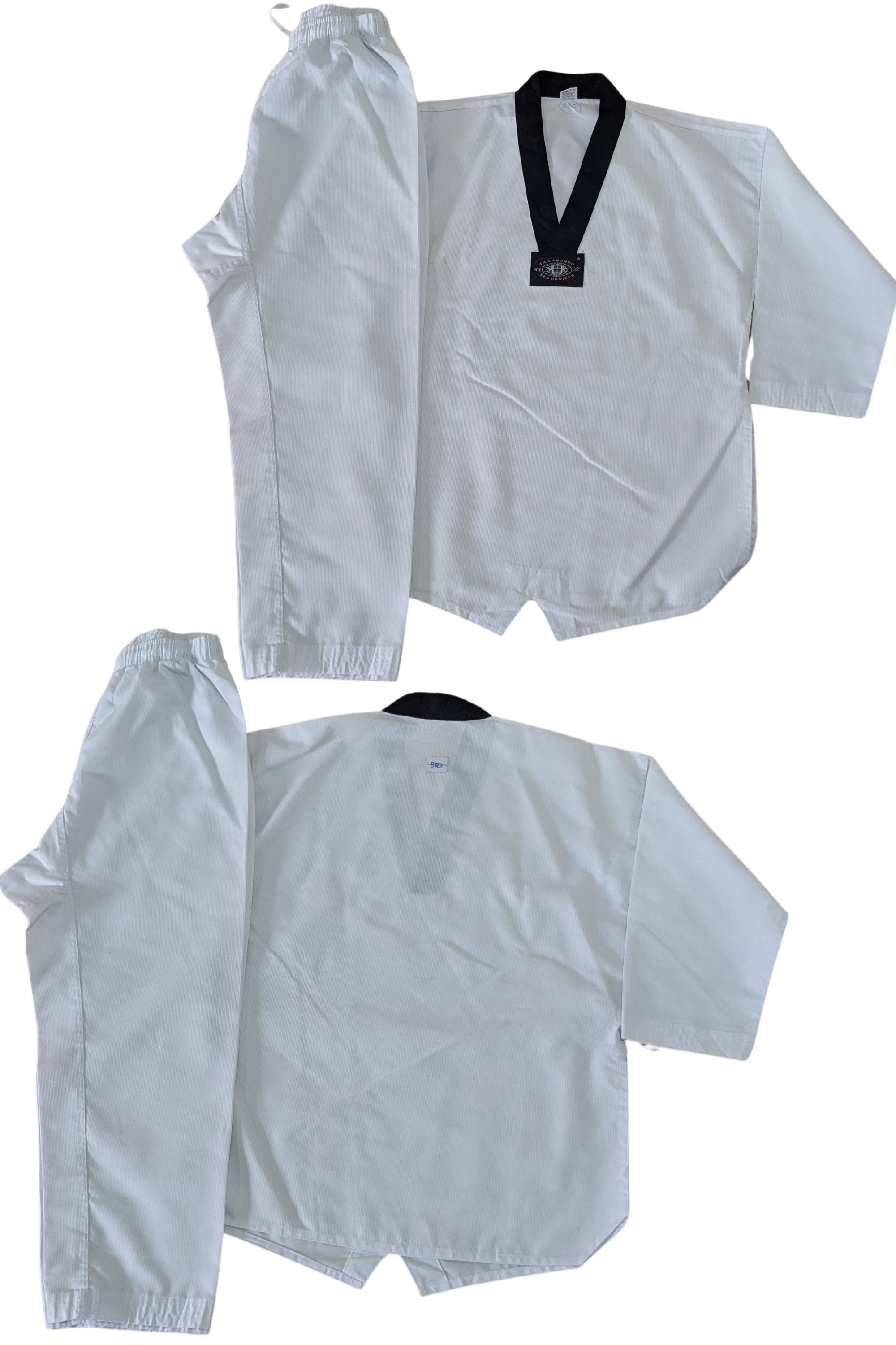 Taekwondo utu uniform (160 sized /white color )