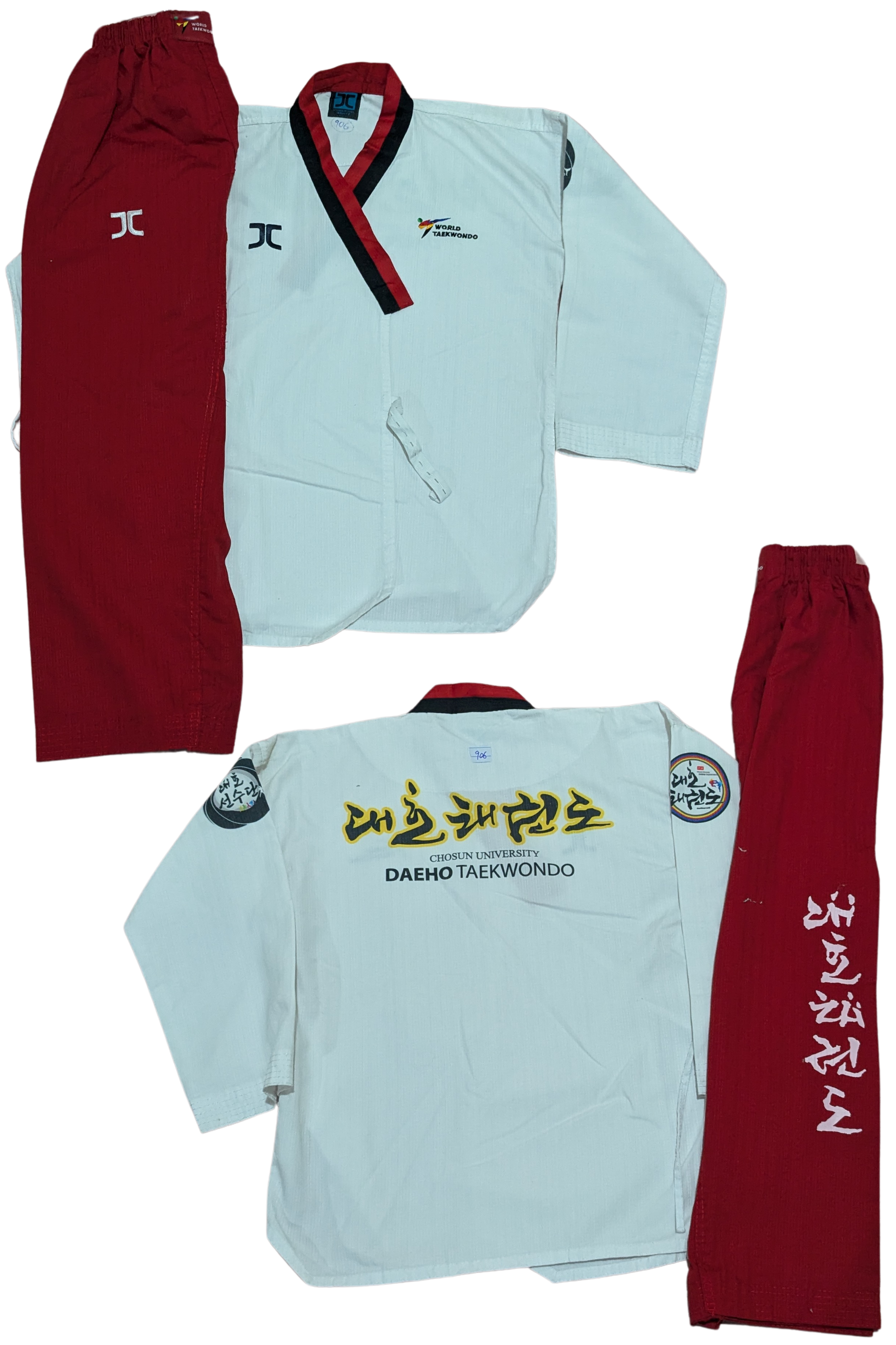 Taekwondo jc uniform (160 sized /white color )