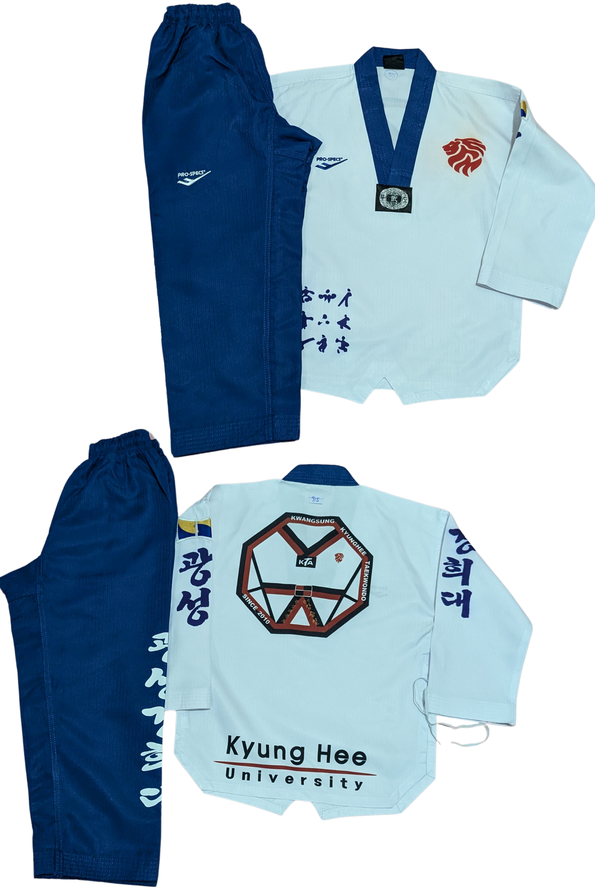 pro specs Taekwondo Uniform - 130/a+