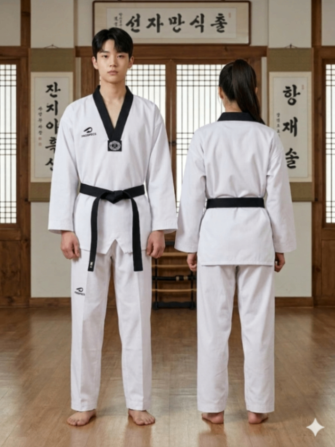 Taekwondo prospecs uniform (190 sized /white color )